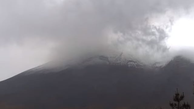 Volcán Popocatépetl el 28 de junio