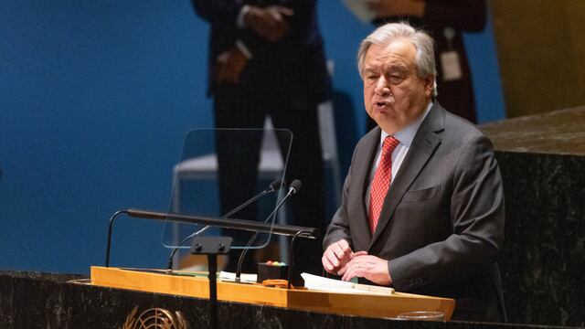 Secretario General de la ONU, Antonio Guterres