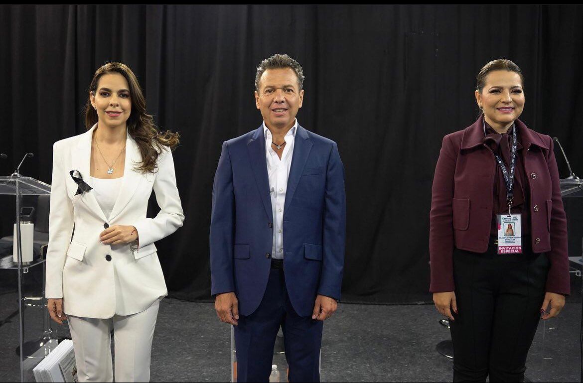 Primer debate por la gubernatura de Jalisco para las elecciones 2024