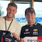 ¡El encuentro del año! Santiago Giménez visita a Checo Pérez en el Gran Premio de Países Bajos