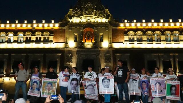 Mitin por Marcha Ayotzinapa 2023