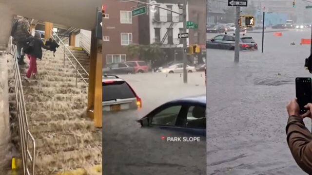 Inundaciones en Nueva York