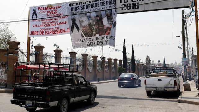 Protestan habitantes de Palmarito, Puebla