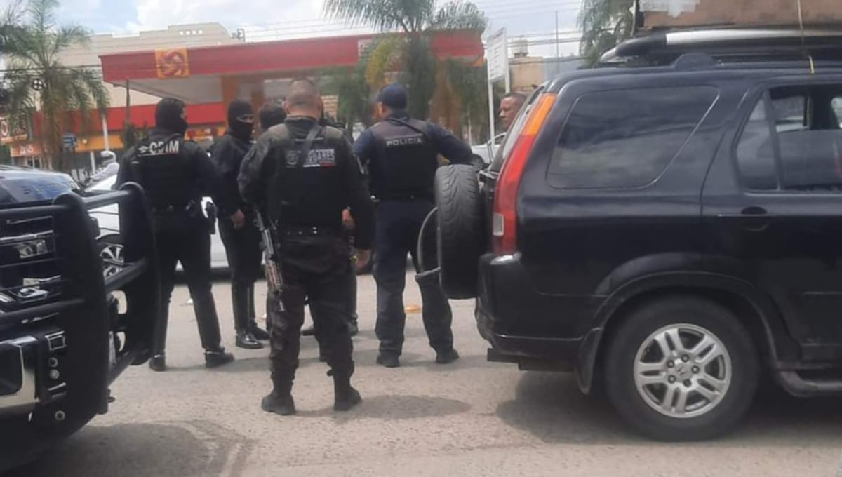 Policías de Jalisco tras enfrentamiento en Zapopan