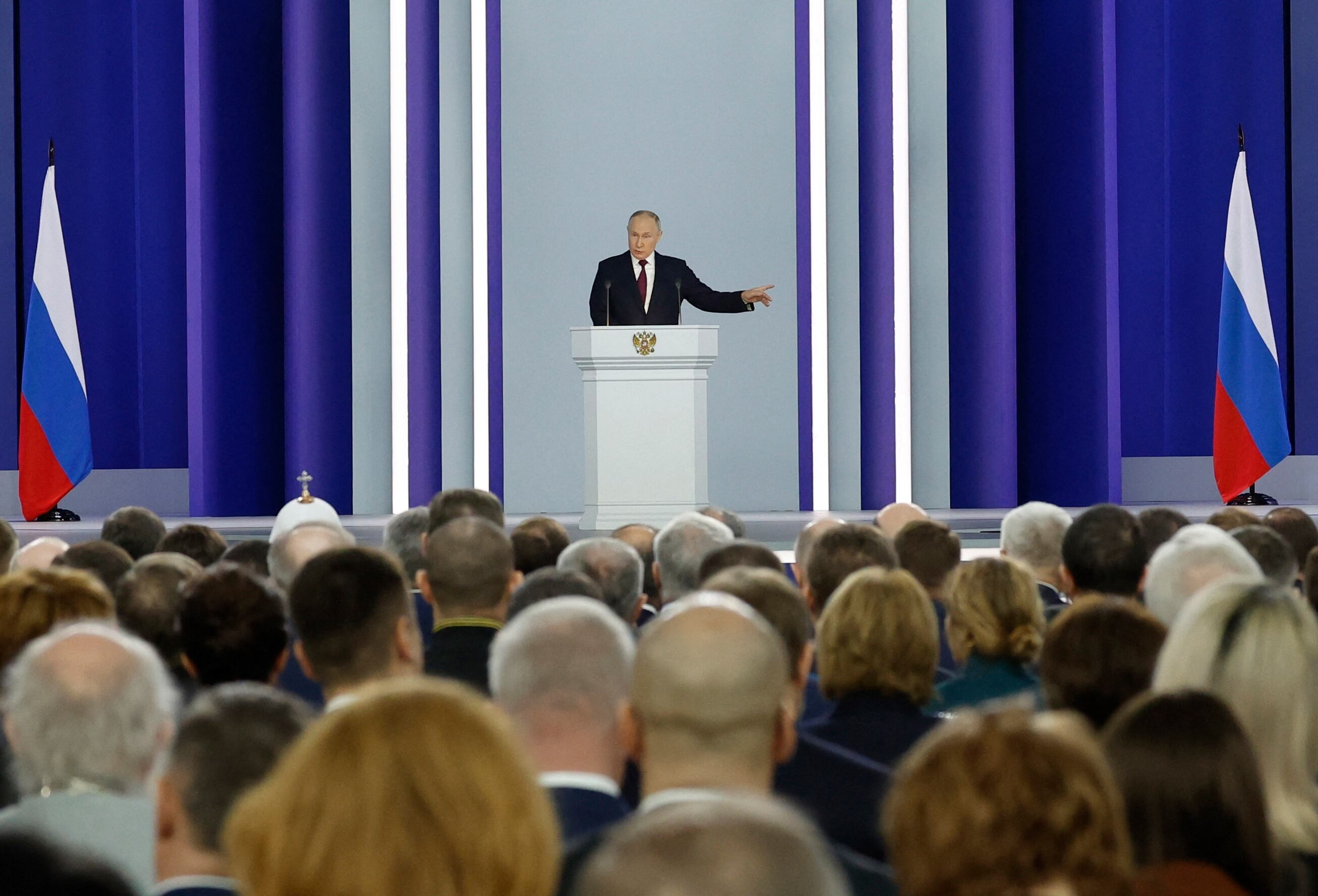 Vladimir Putin ante parlamento ruso