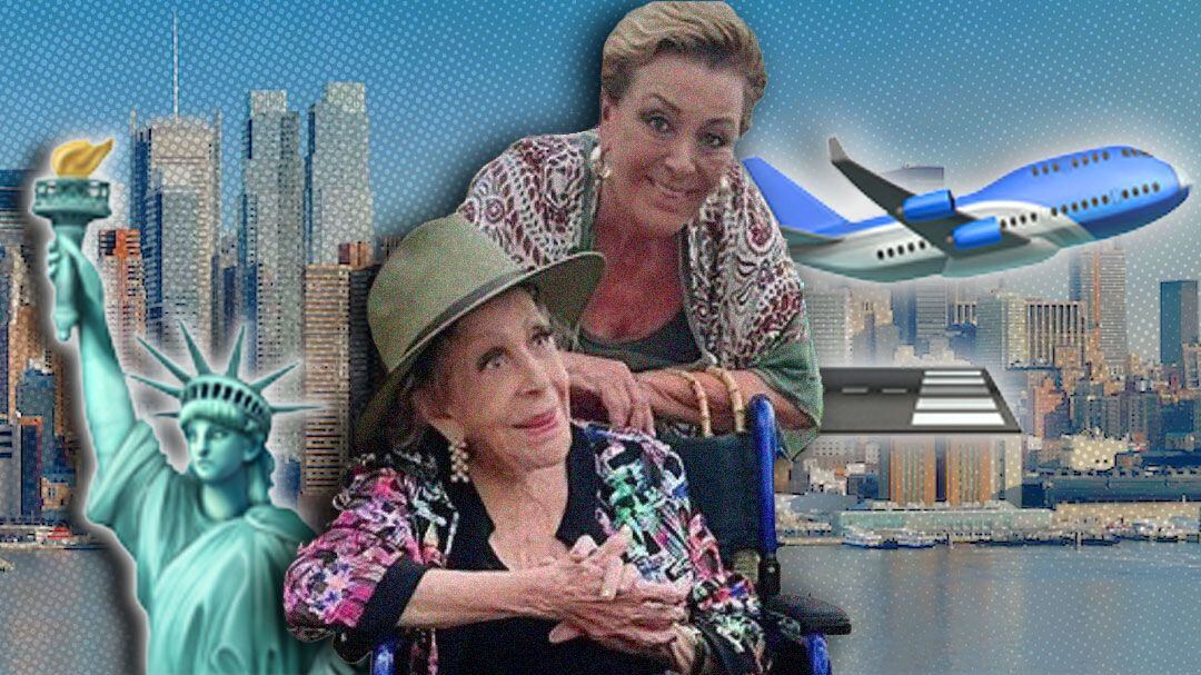 Sylvia Pasquel asegura que Silvia Pinal quiere irse de viaje a sus 93 años tras salir del hospital