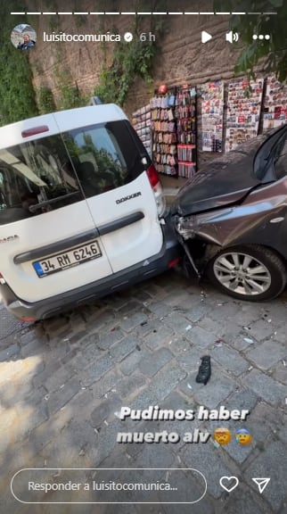 Luisito Comunica relata accidente en Turquía