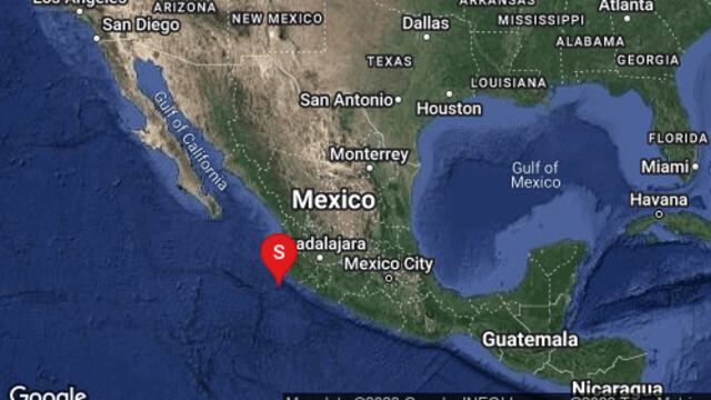 Sismo de magnitud 5.8 en Jalisco