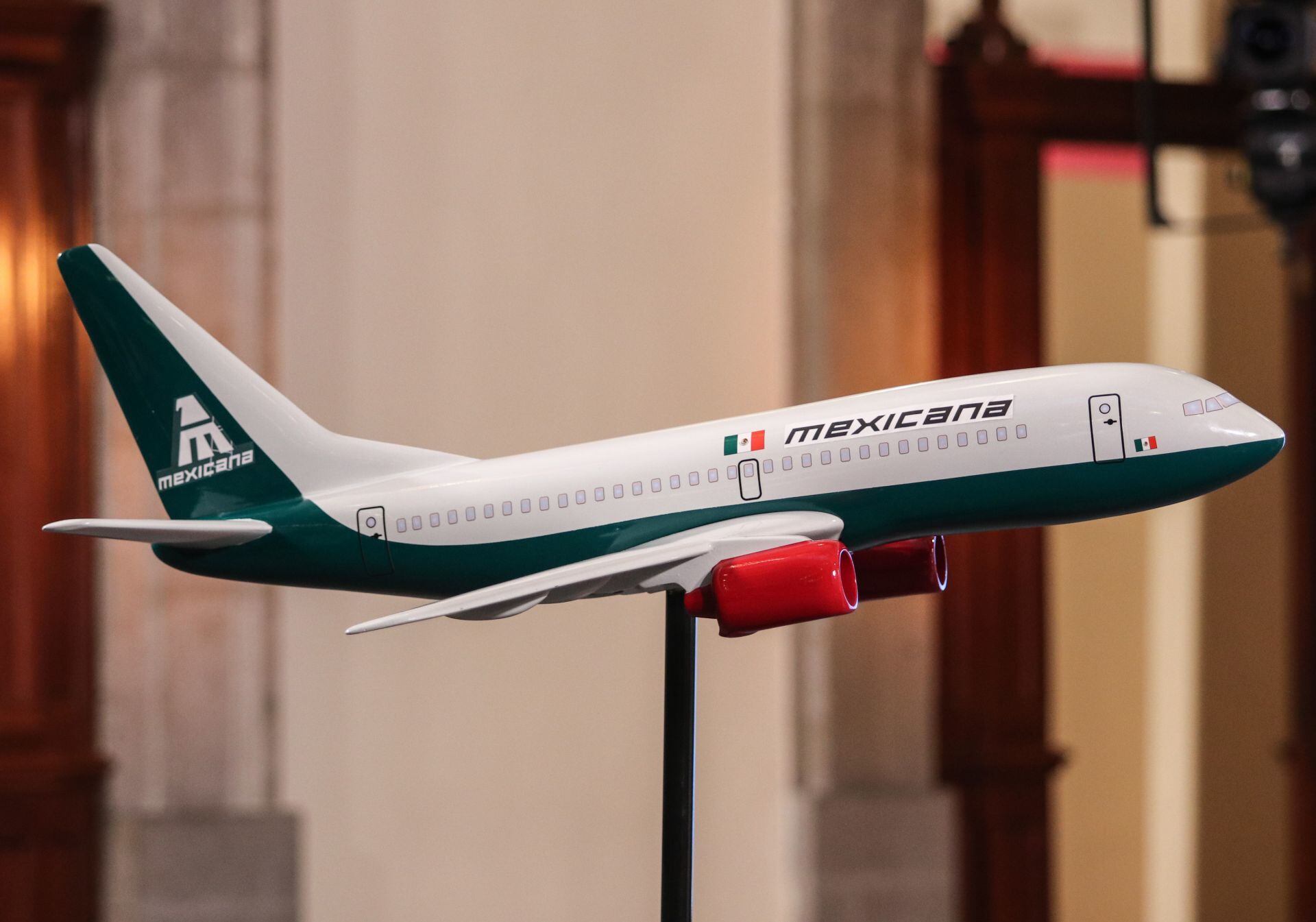 Boeing 737-800 que usará Mexicana de Aviación