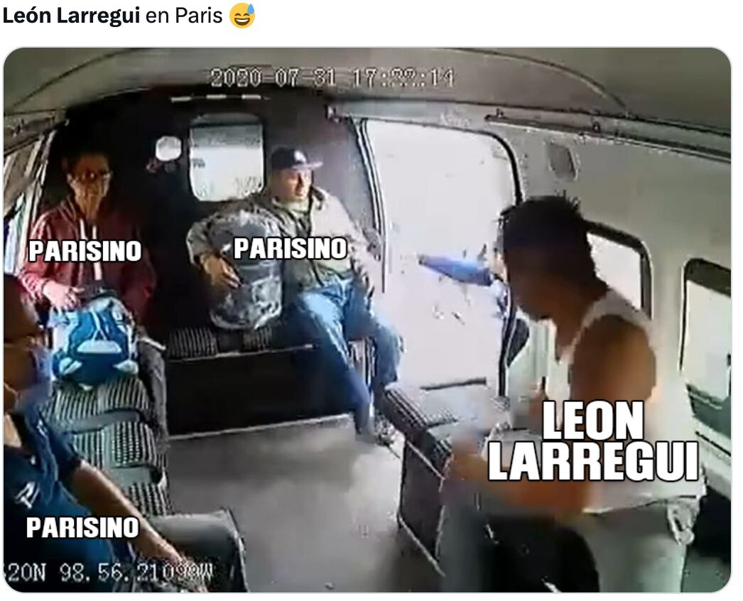 Memes de León Larregui golpeado en París