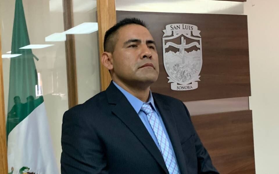 Gerardo Camacho Ramírez, director de policía de San Luis Río Colorado