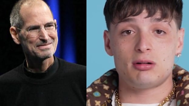Peso Pluma le hace petición a Steve Jobs sin saber que ya está muerto (VIDEO)