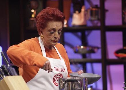 Talina Fernández cocinando en MasterChef