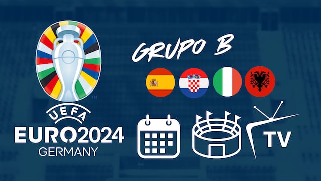 Eurocopa 2024: Así se jugará la actividad del Grupo B.