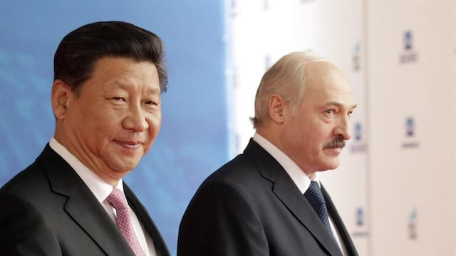 Alexandr Lukashenko, presidente de bielorrusia visita China