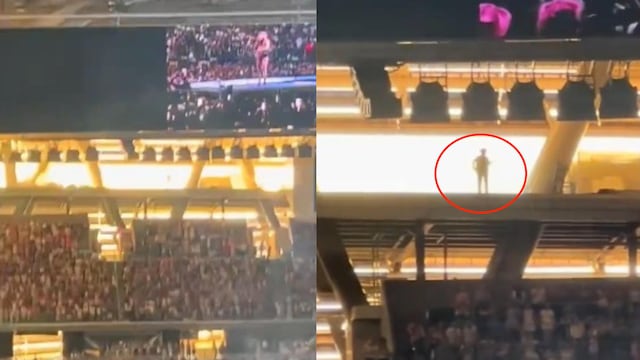 Captan supuesto fantasma en el concierto de Taylor Swift en Madrid