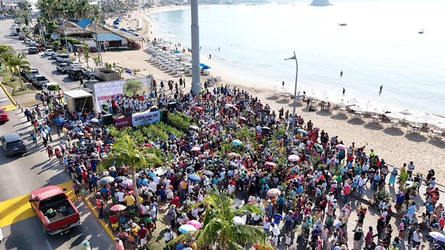 Acapulco acude al llamado de programma de arbolización tras paso de Otis