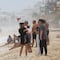 FOTOS: Turistas no temen a tormenta tropical Alberto y así disfrutan de playas en Cancún