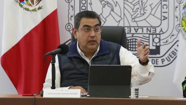 Sergio Salomón Céspedes, gobernador de Puebla