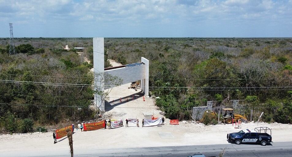 Denuncian despojos de tierras en “El Pocito” en la Riviera Maya