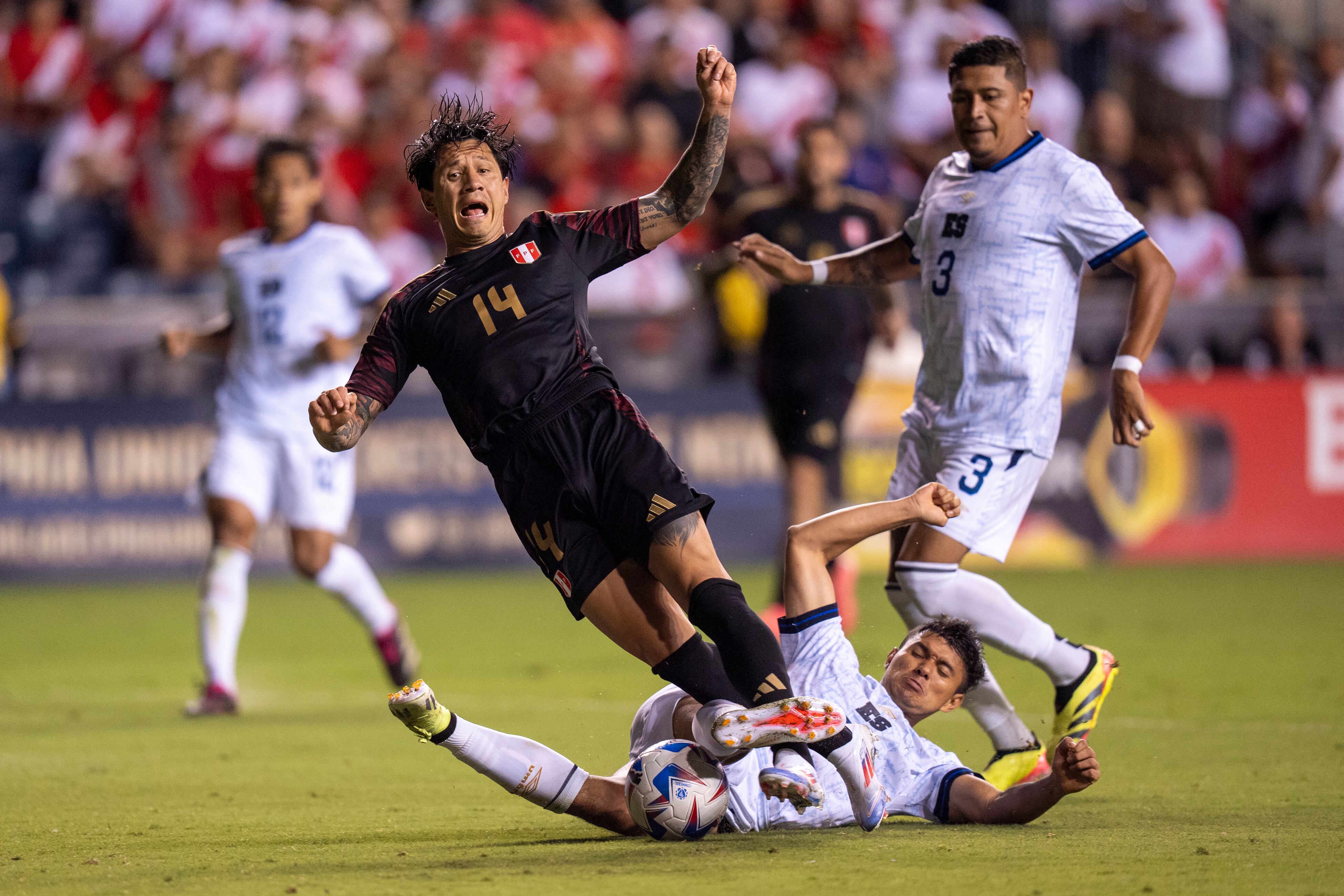 Selección de Perú previo a la Copa América 2024.