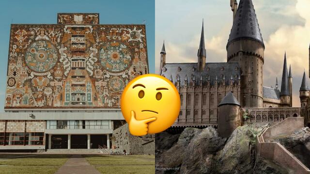 UNAM y Hogwarts tienen. varias similitudes, según usuarios