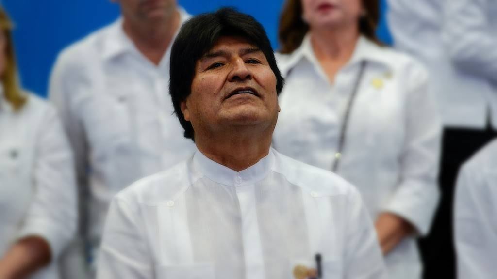 Evo Morales, ex presidente de Bolivia