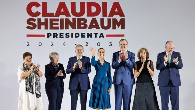Claudia Sheinbaum, presidenta electa de México, realizó la presentación oficial de la primer parte de su gabinete