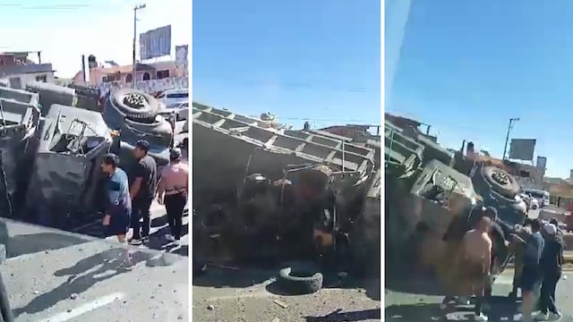 Accidente en la autopista México-Puebla