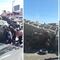 ¿Qué pasó en la autopista México-Puebla? Accidente con un vehículo del Ejército hoy