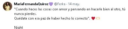 Ferka lanza tuits ¿con indirecta a Jorge Losa?