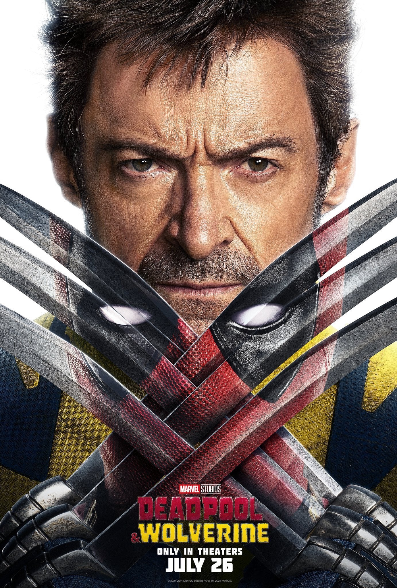 Pósters de Deadpool y Wolverine
