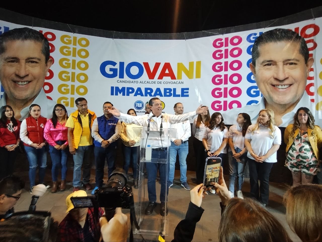 Giovani Gutiérrez Aguilar inicia campaña de reelección por alcaldía Coyoacán