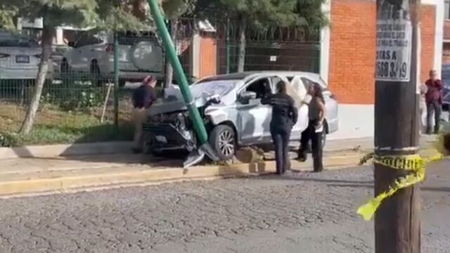 Matan a balazos a niño frente al colegio Camino Real en San Andrés Cholula, Puebla