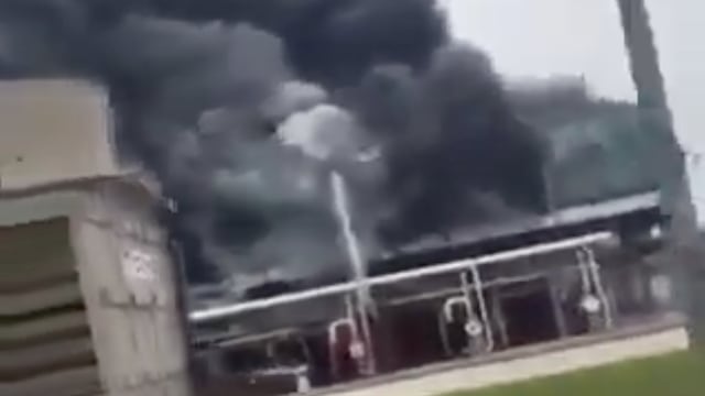 Incendio en "Pemex Chiapas"