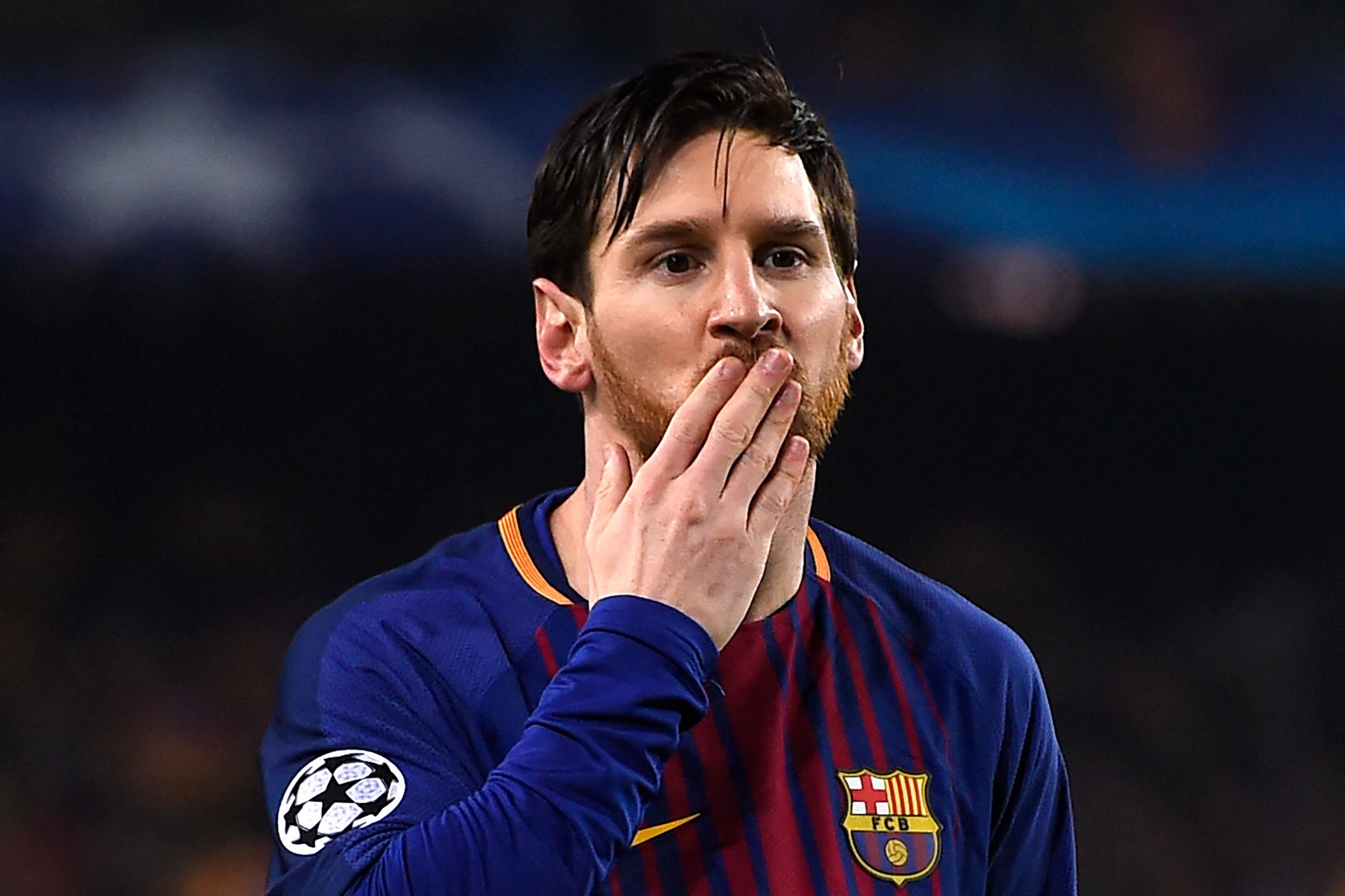 Lionel Messi sale del FC Barcelona