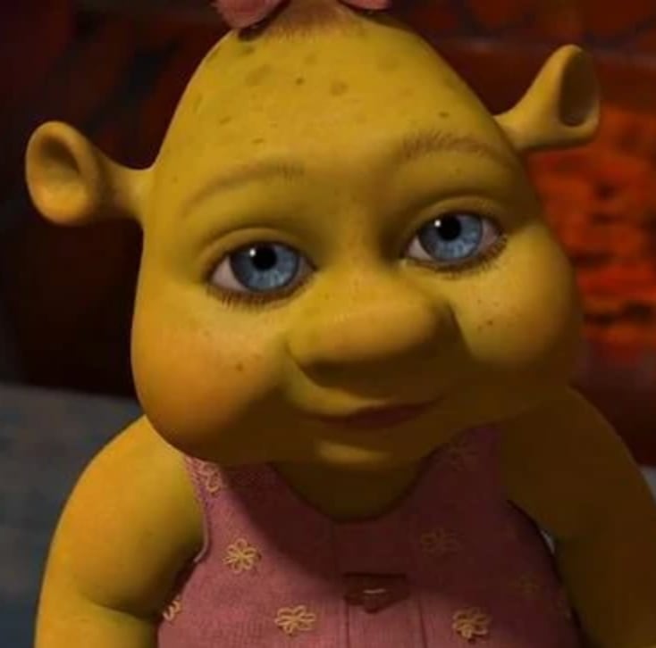 Felicia, la única niña bebé de Shrek