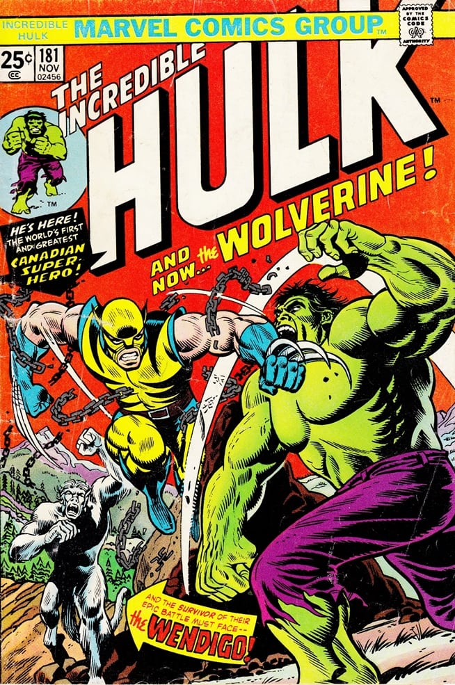Hulk vs Wolverine 1974