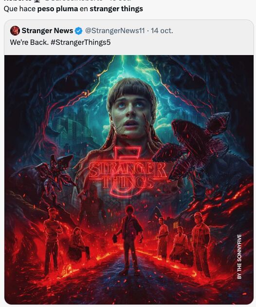 Peso Pluma hace canon el meme de su parecido con Mike de Stranger Things en Netflix
