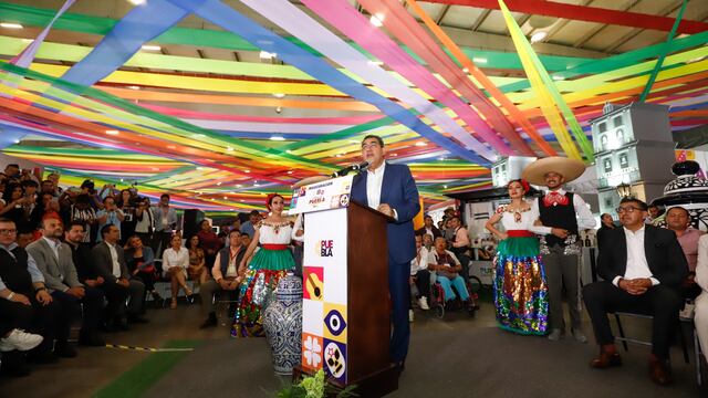 Sergio Salomón inaugura la Feria de Puebla 2024