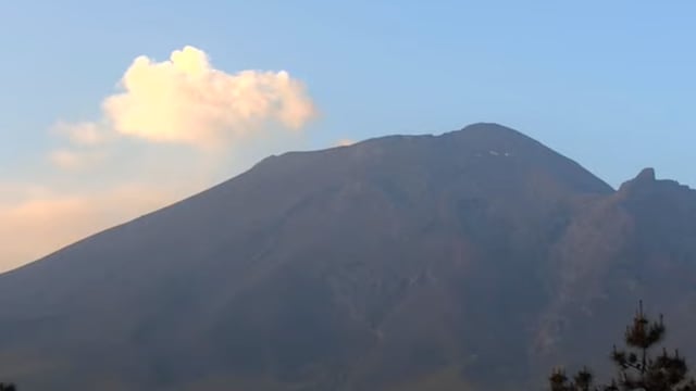 Volcán Popocatépetl el 4 de junio