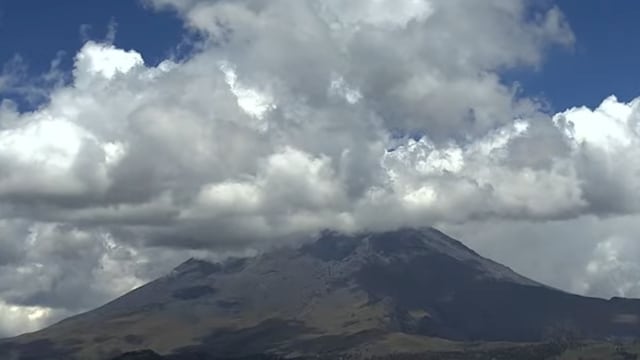 Volcán Popocatépetl el 5 de julio