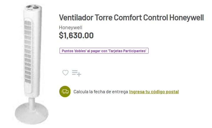 Hot Sale 2024 ofertas de ventiladores en Soriana