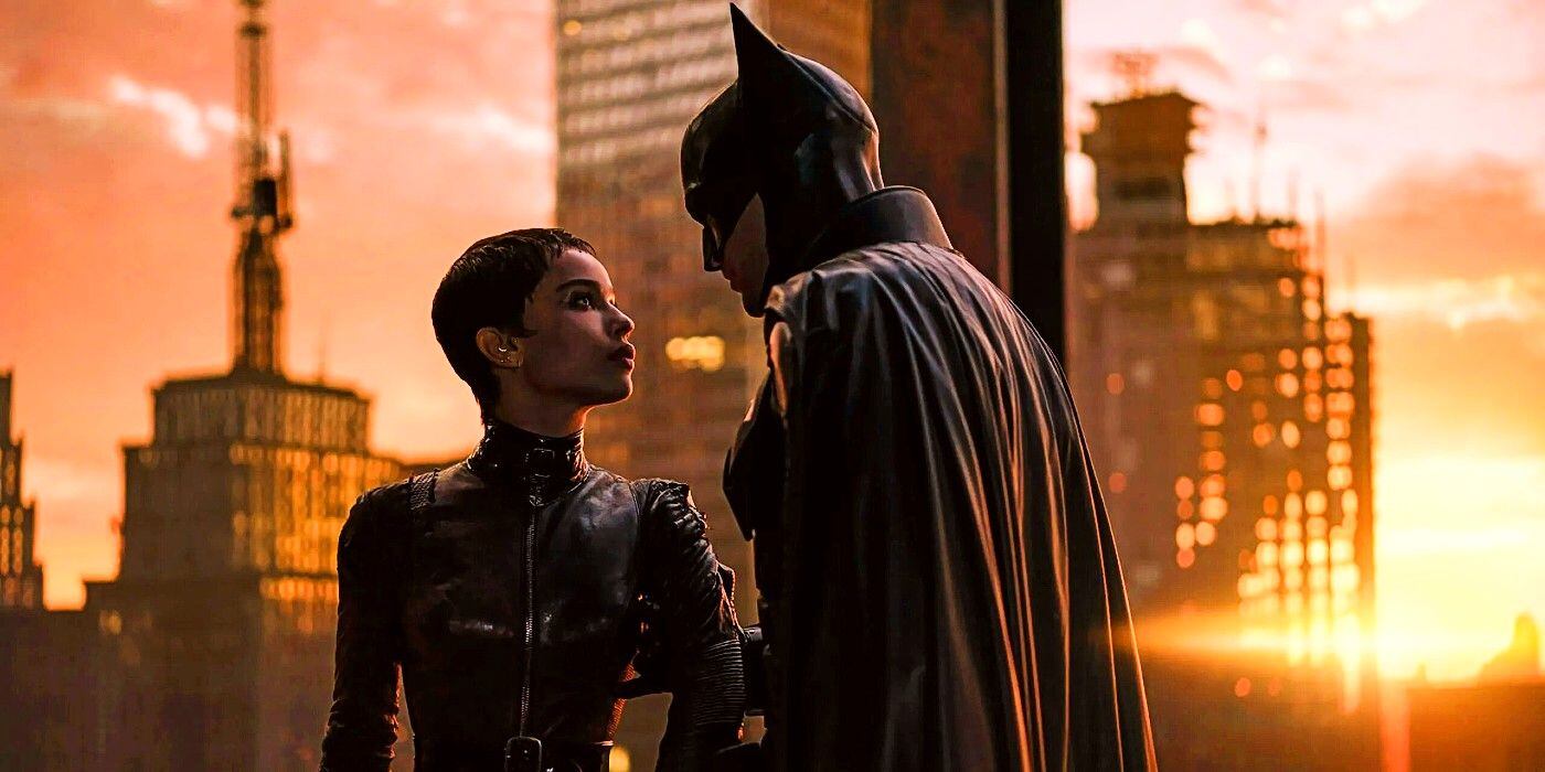 Catwoman y Batman en 'The Batman'