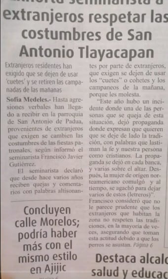 Periódico de Chapala denuncia gentrificación