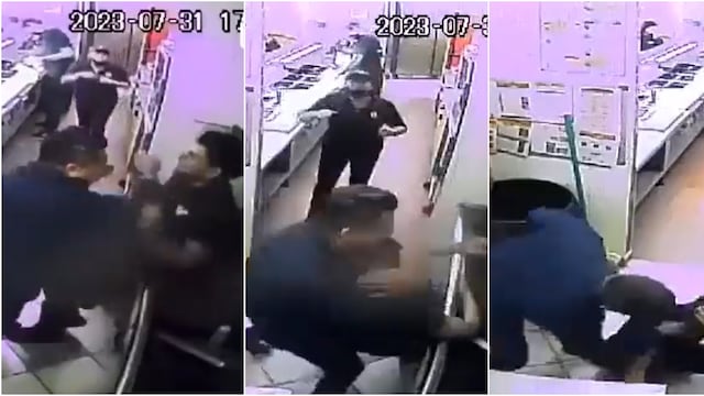 Hombre golpea a empleado de Subway en San Luis Potosí