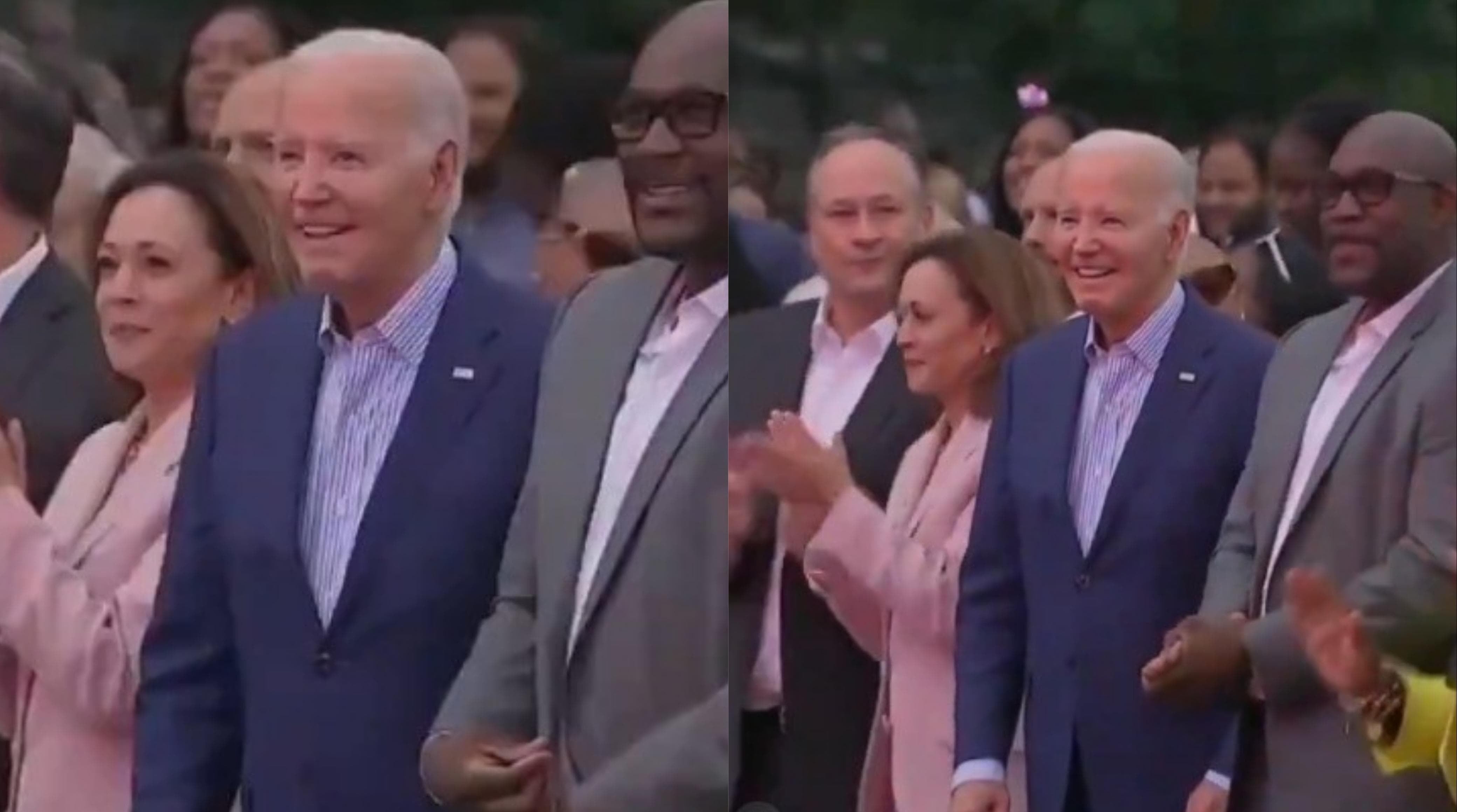 El video viral de Joe Biden quieto, desata los mejores comentarios