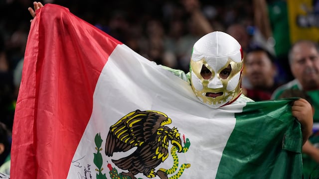 Aficionado de México disfrutando la Copa América 2024