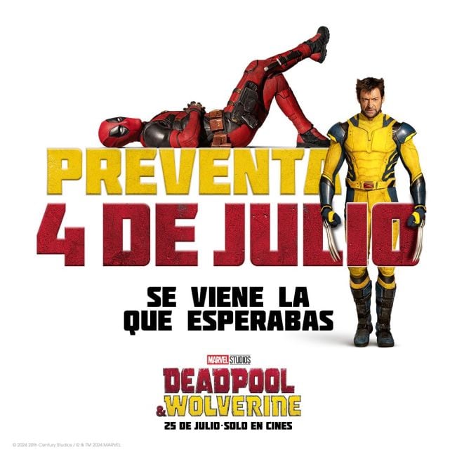 Preventa Deadpool y Wolverine