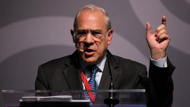 El director del organismo internacional, José Ángel Gurría.